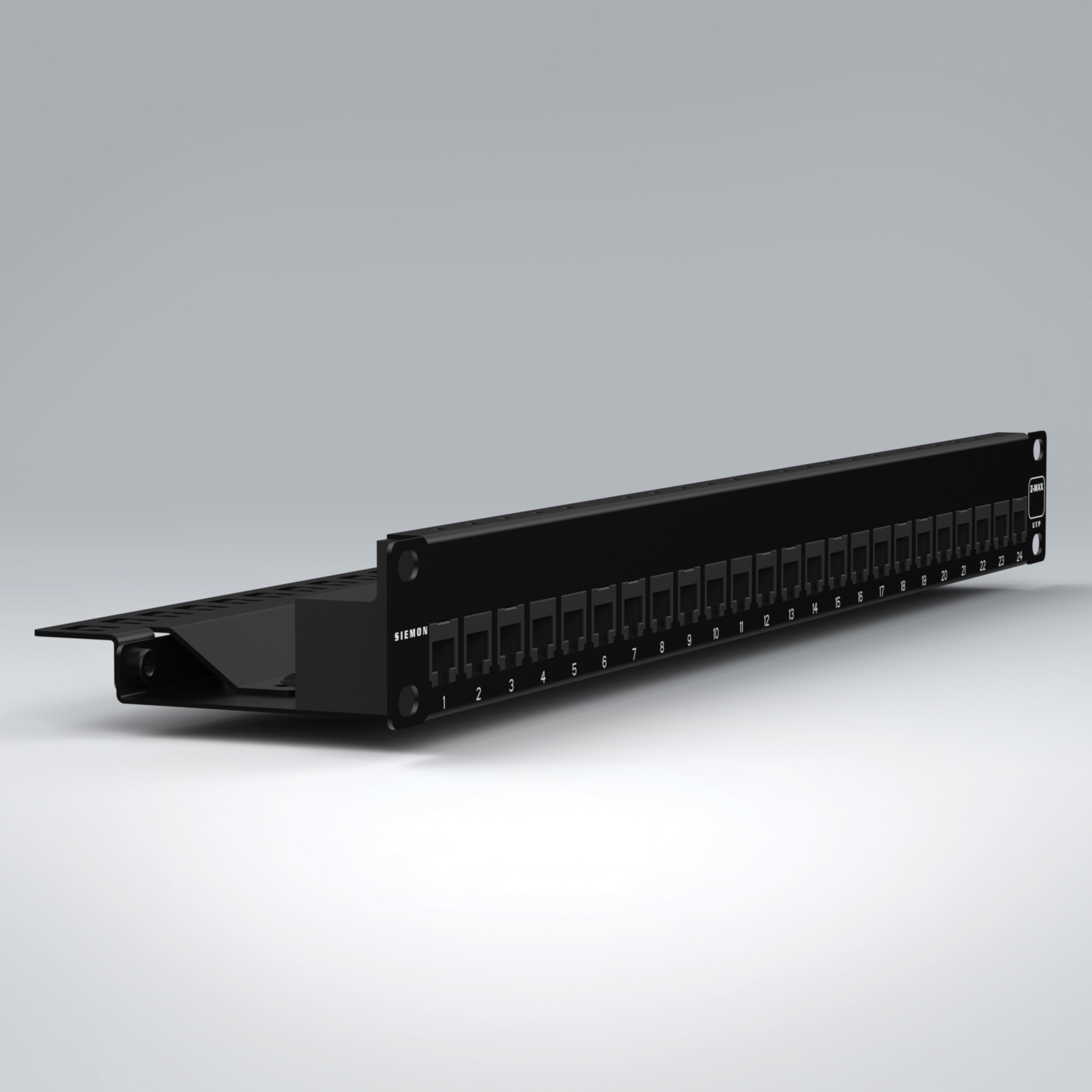 ボーダリープラス(PC＋POM) Z6A-PF-24 - Z-MAX UTP Patch Panels