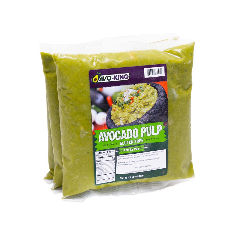 Chunky Avocado Pulp