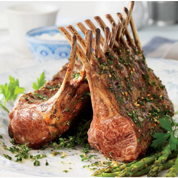 Lamb Rack 8 Rib Fr Cap-On
