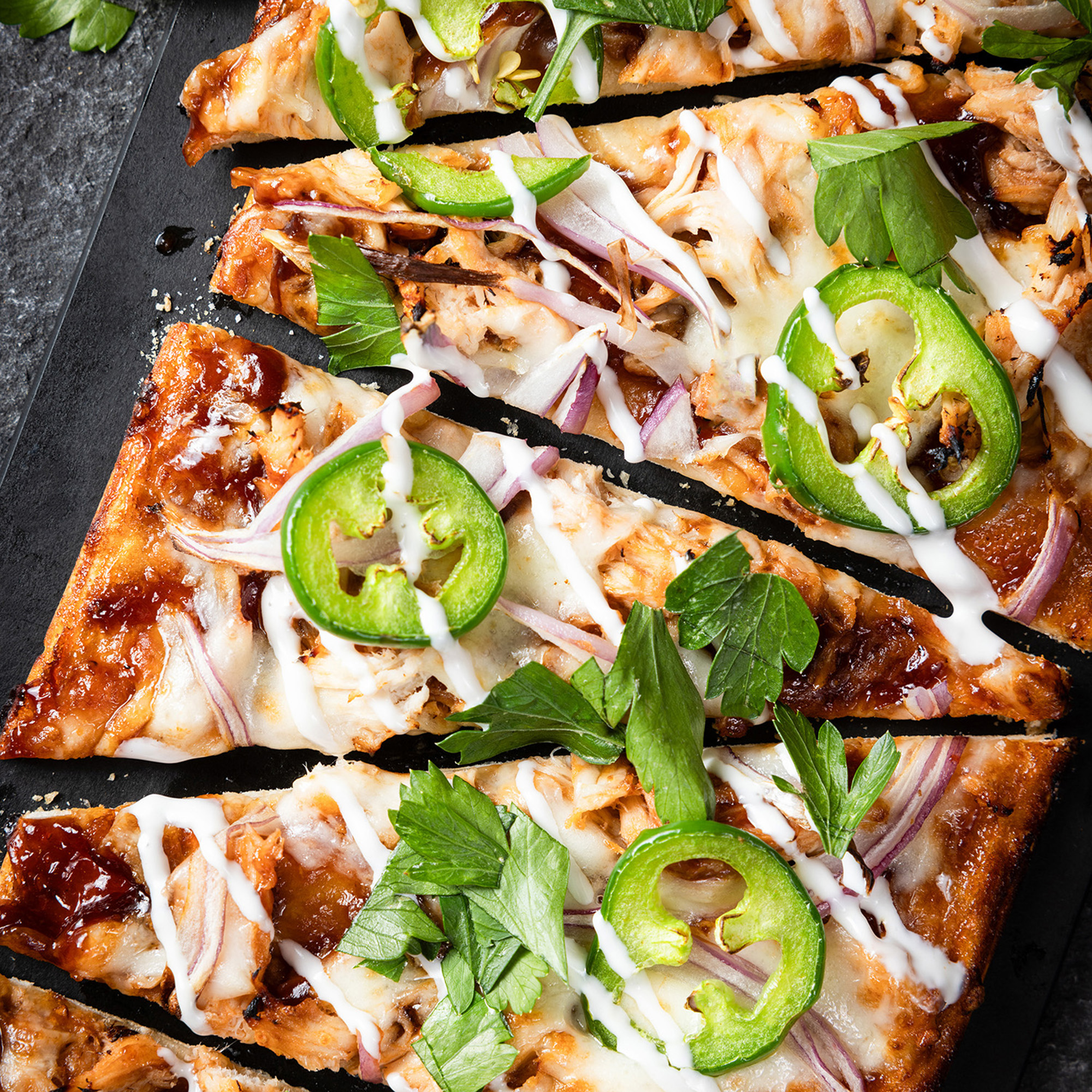 Flatbread Rectangular Baked Rectangle Flatbread