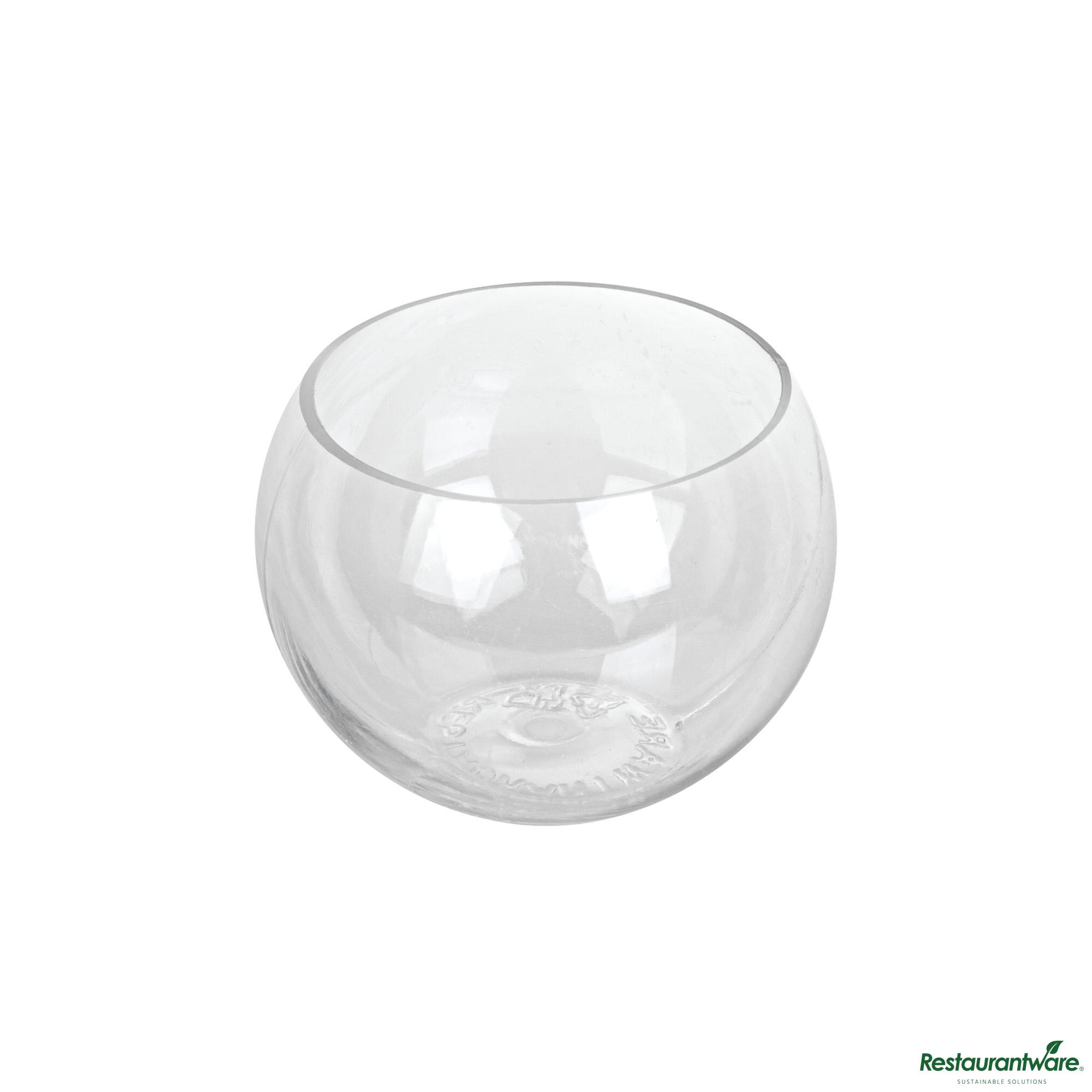 Sphere Containers 4 Oz Sphere Clear Plastic Cup - 2.75