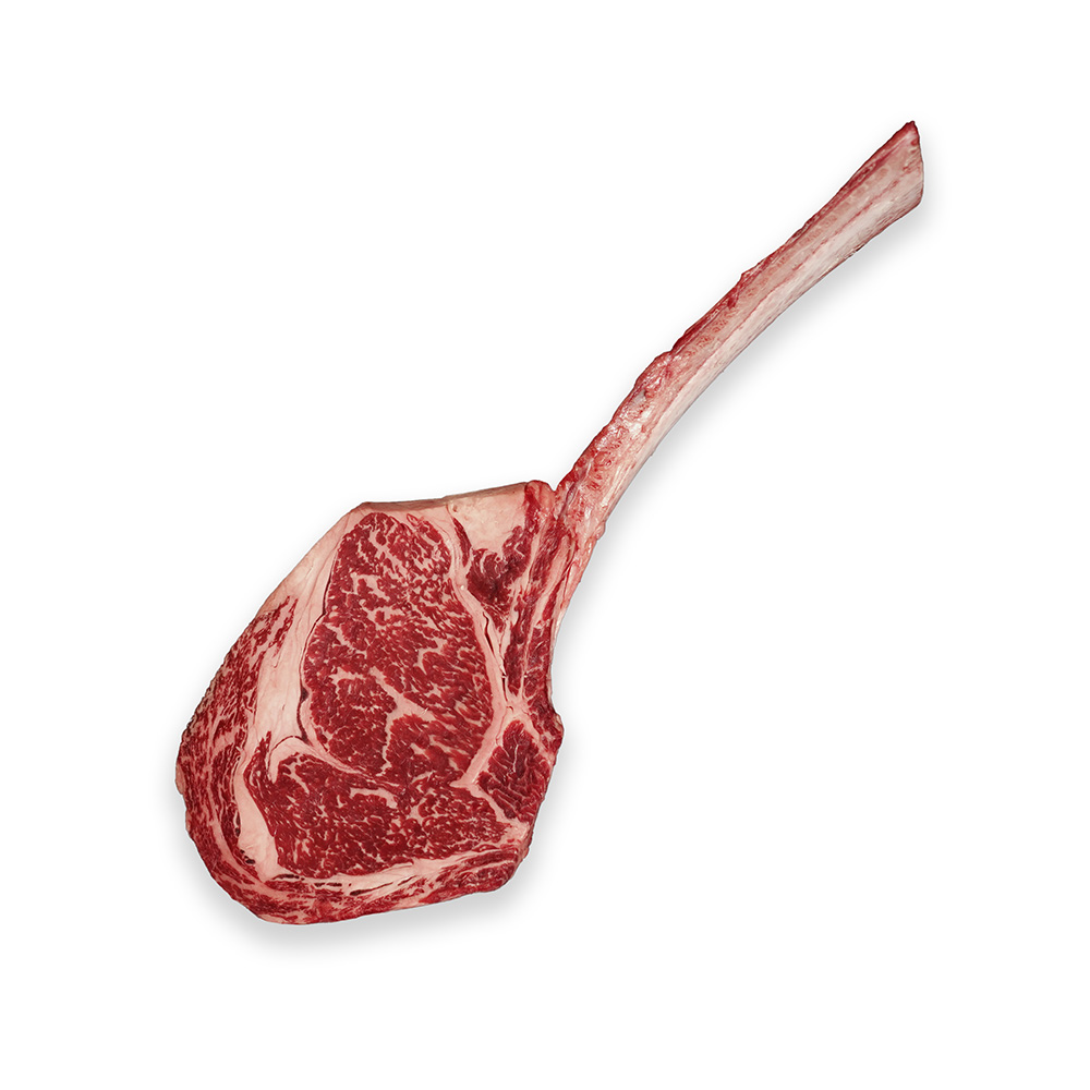 Tomahawk Ribeye Steak Frenched Bms 4/5