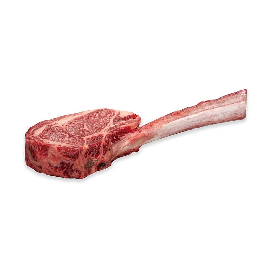 Tomahawk Ribeye Steak Frenched Bms 4/5