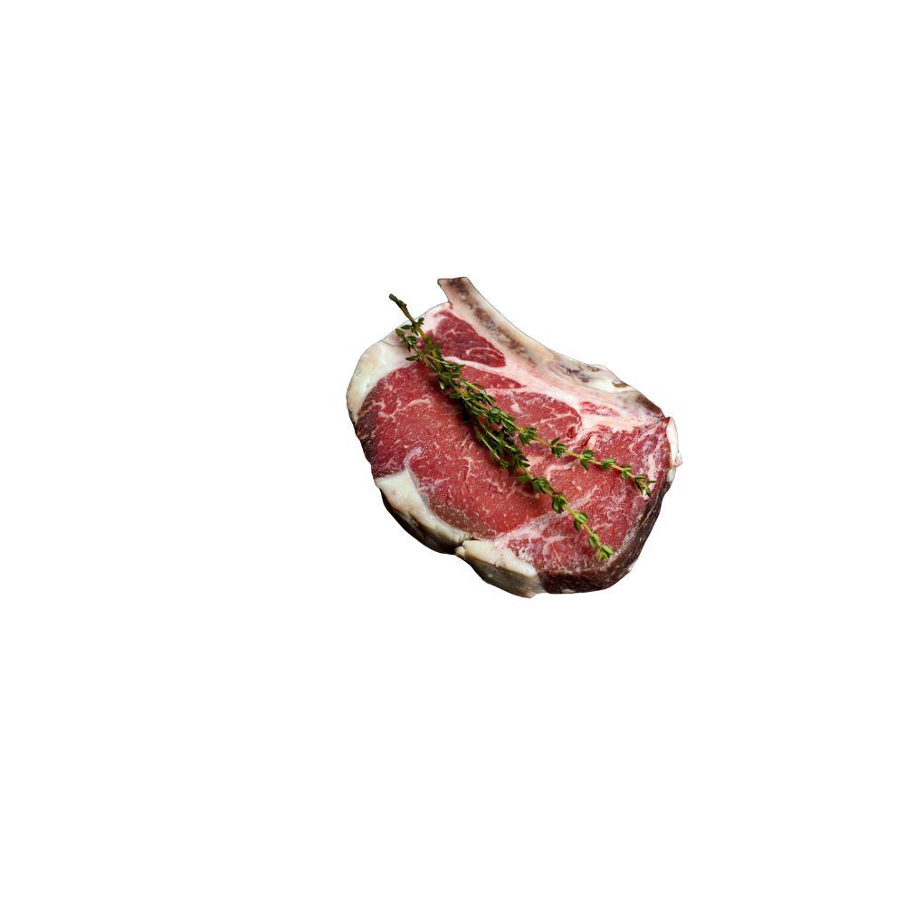 Dry Aged Beef Cowgirl Rib Steak Split Bone 16oz