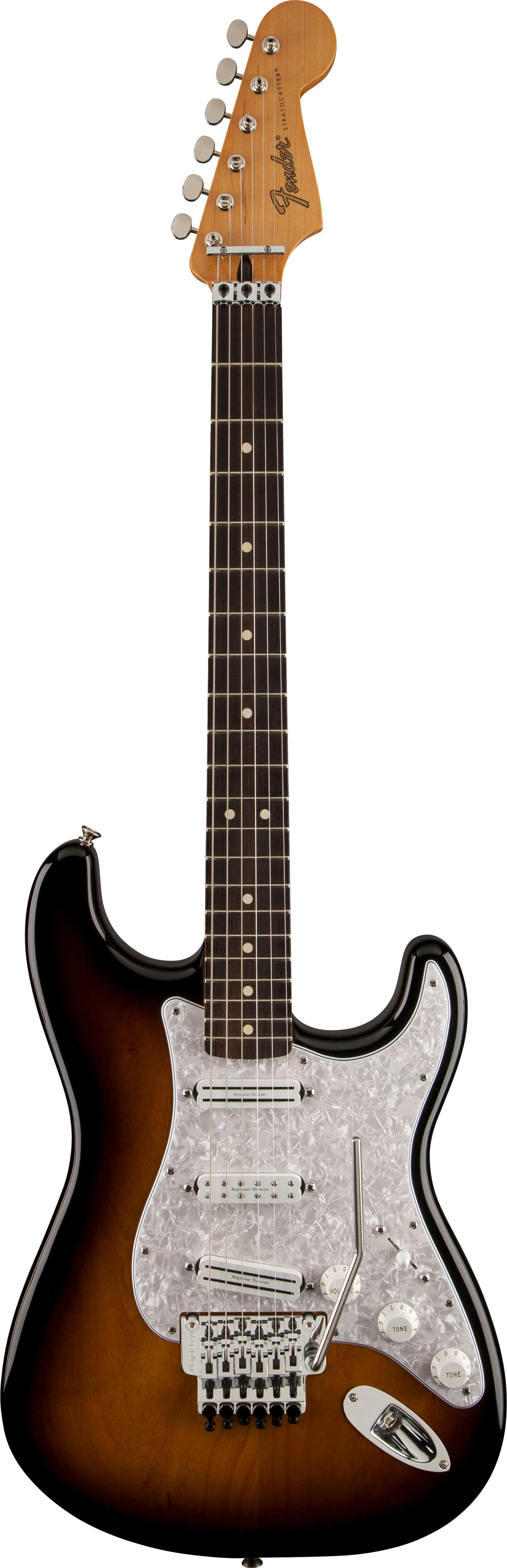 Fender Dave Murray HHH Strat in 2 Tone Sunburst