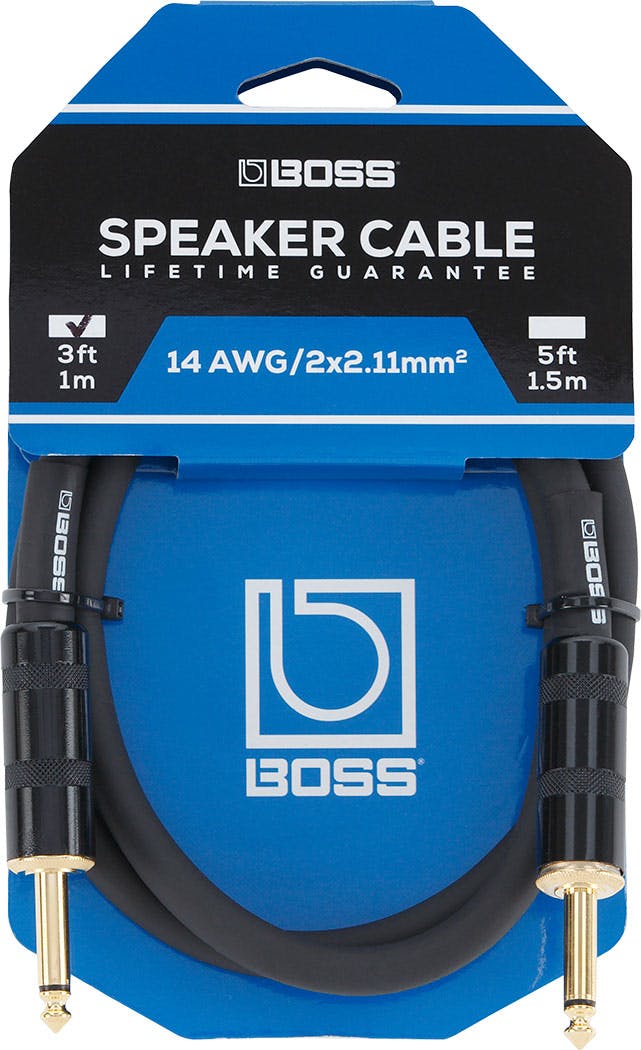 Boss 3ft / 1m speaker cable