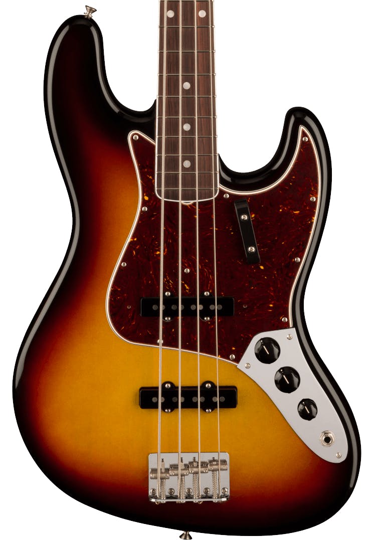 Fender American Vintage II 1966 Jazz Bass Guitar in Olympic White