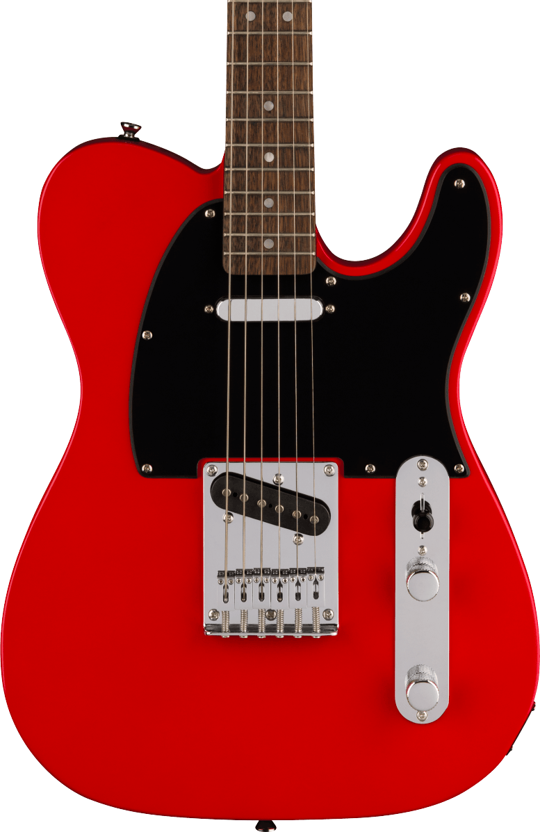 Squier Sonic Telecaster Electric Guitar in Torino Red - Andertons