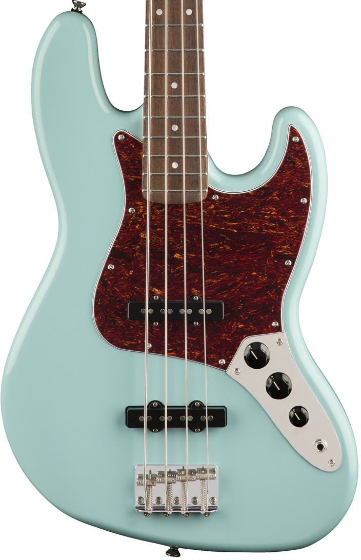 Squier Classic Vibe 60s Jazz Bass Guitar Laurel Fingerboard Daphne