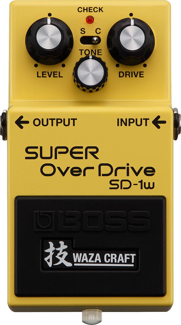 BOSS SD-1w Waza Craft Super Overdrive Pedal