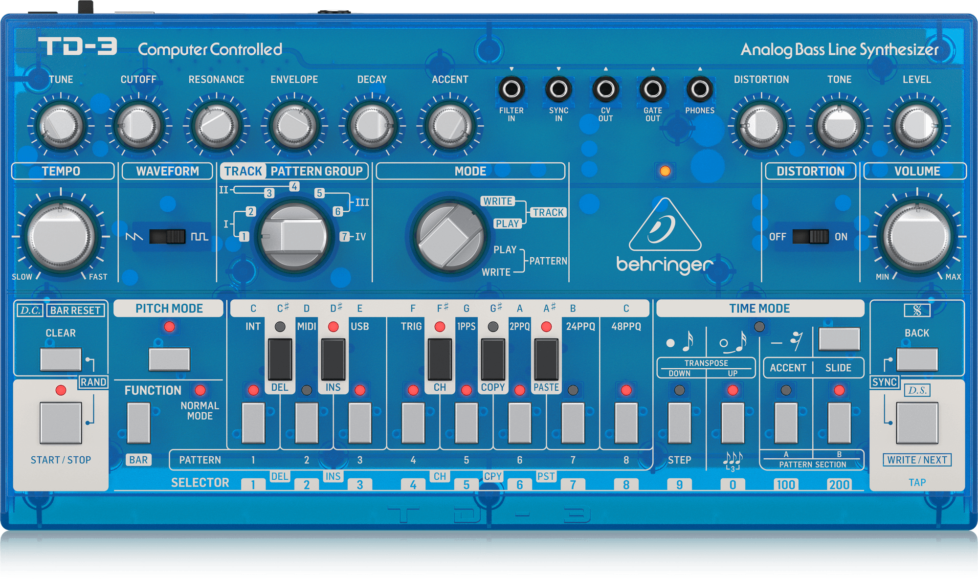 Behringer TD-3-BB Analog Bass Line Synthesizer - Andertons Music Co.