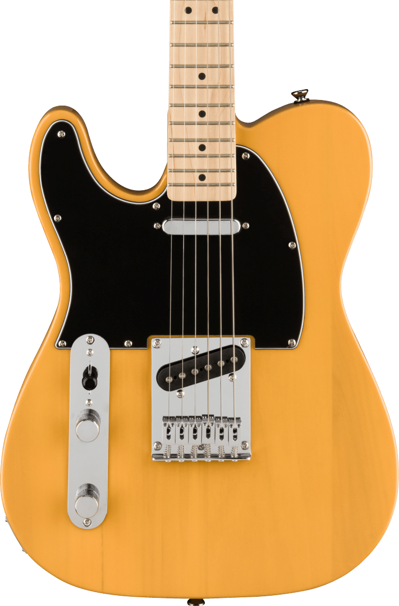 Squier Affinity Telecaster in Butterscotch Blonde Left Handed