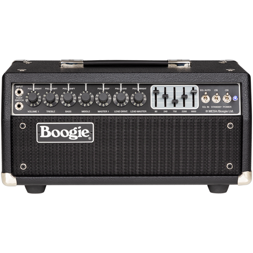 Mesa Boogie Mark IIC+ 75W Head in Black Bronco Black Grille