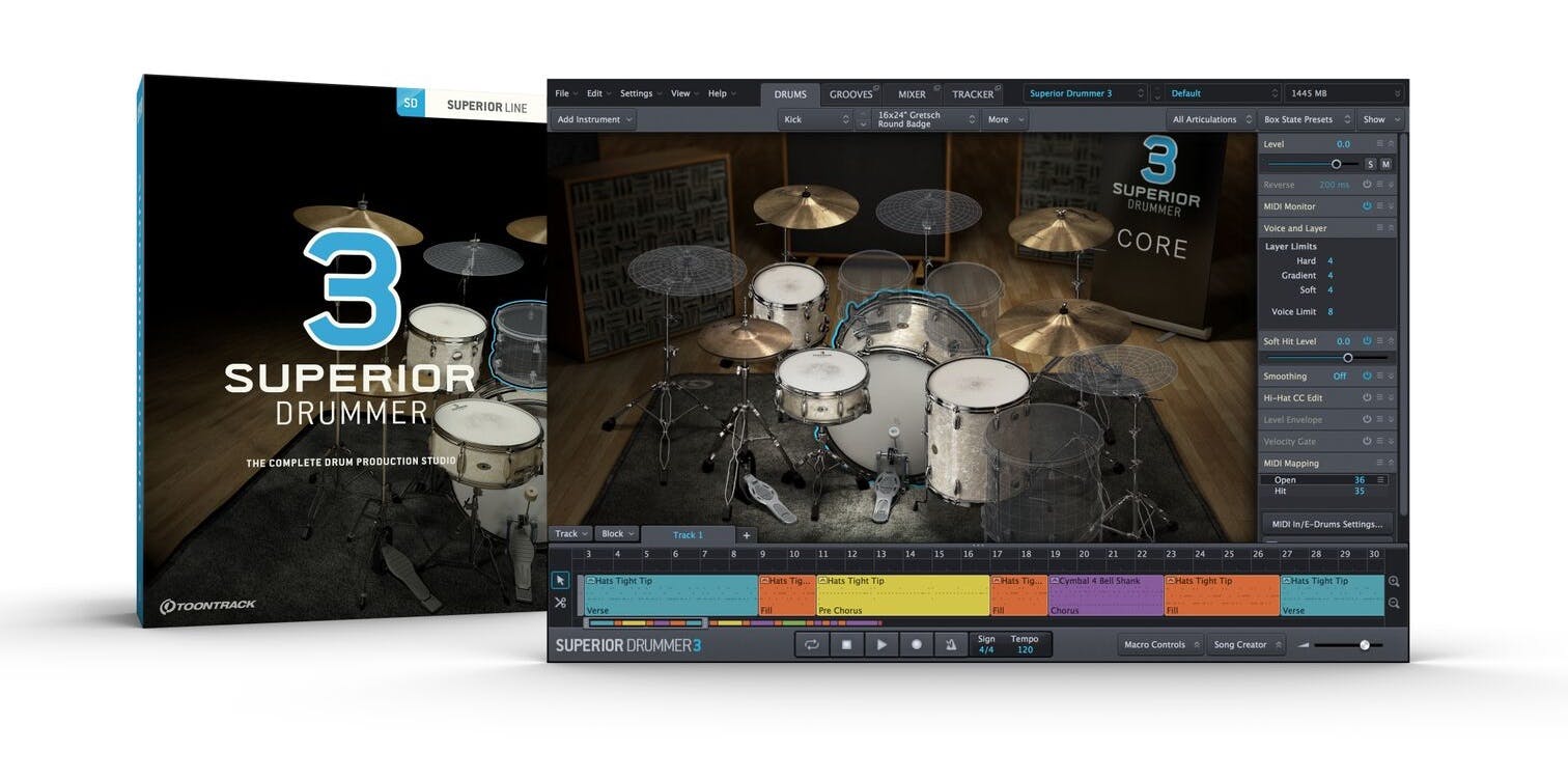 Toontrack Superior Drummer 3 (Download)