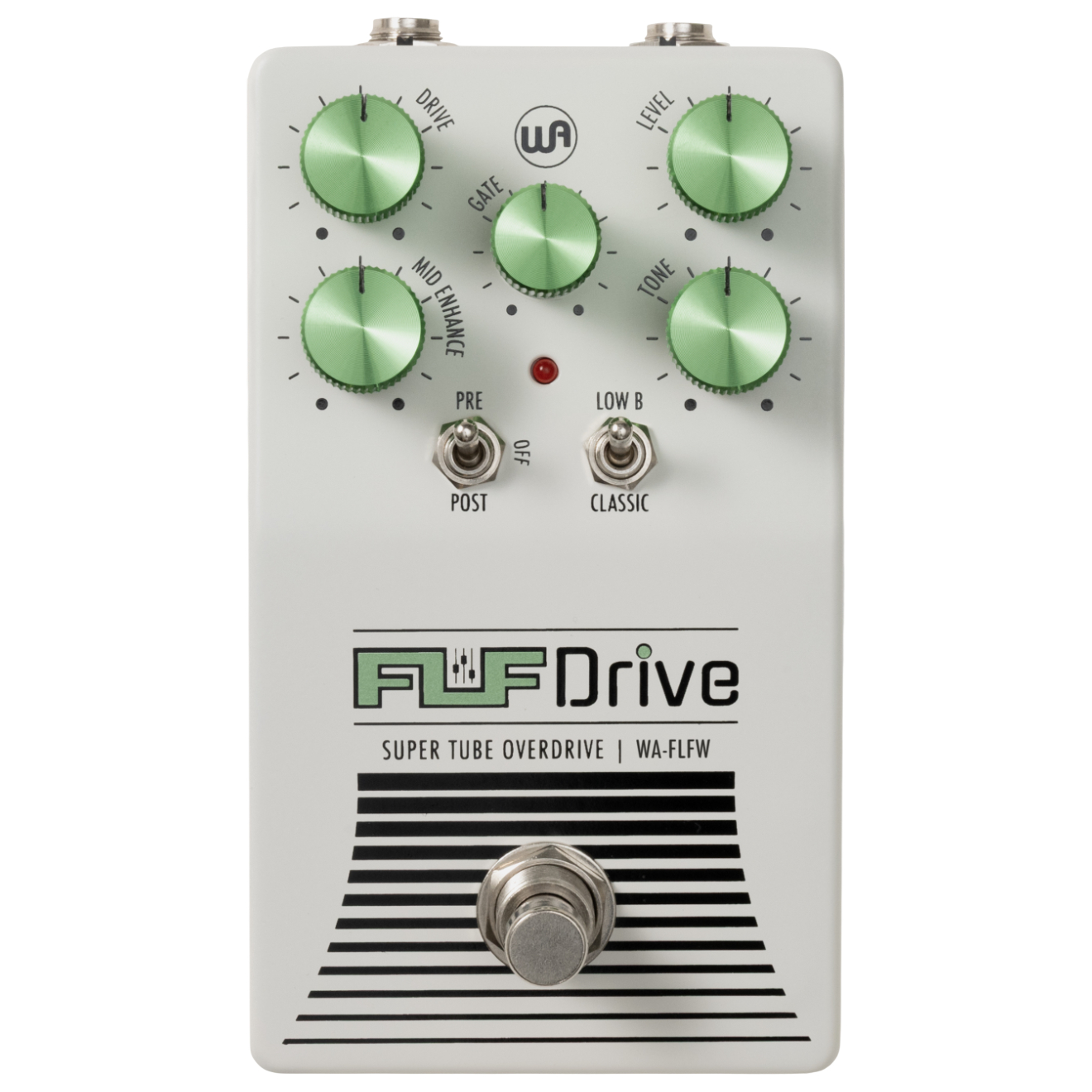 Warm Audio Fluff Drive Ryan “Fluff” Bruce Signature Overdrive Pedal in White