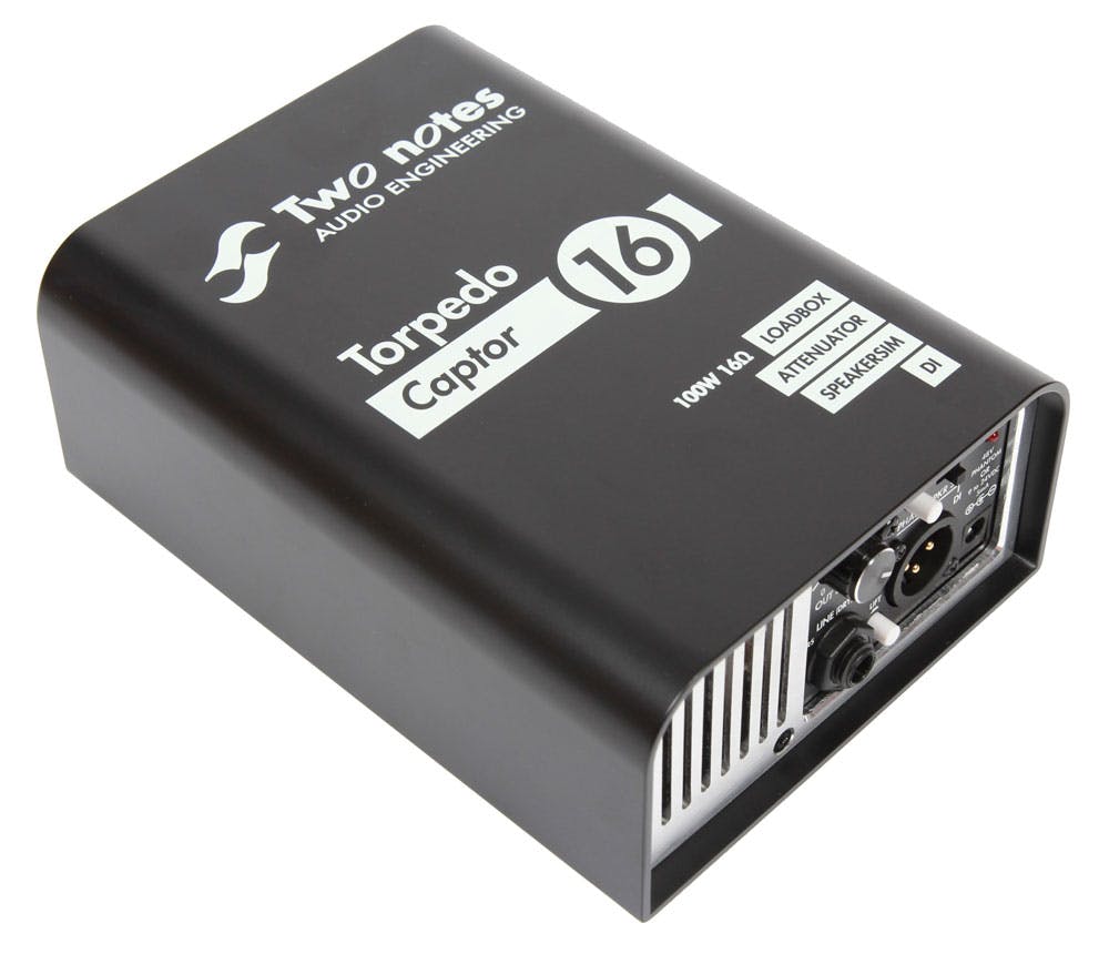 Two Notes Torpedo Captor 16 Ohm Compact Loadbox and Amp DI
