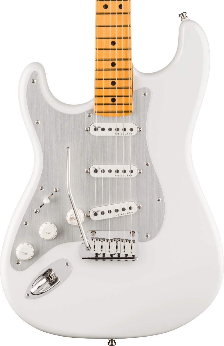 Fender American Ultra II Stratocaster Left Handed Maple Fingerboard in Avalanche