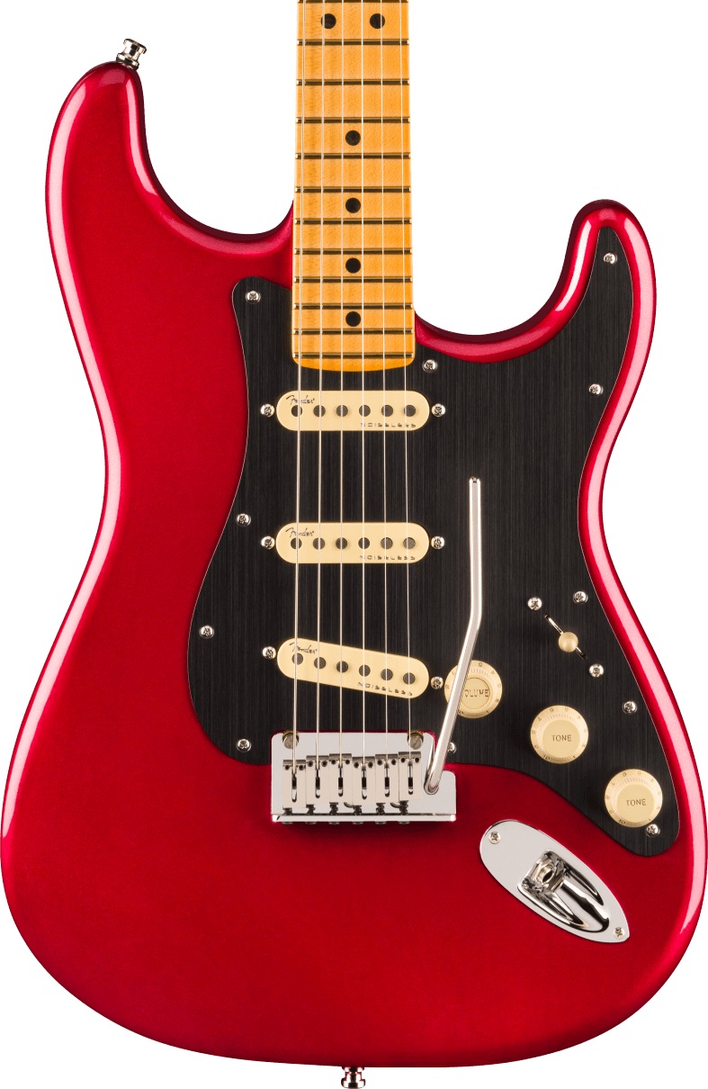 Fender American Ultra II Stratocaster Maple Fingerboard in Sinister Red