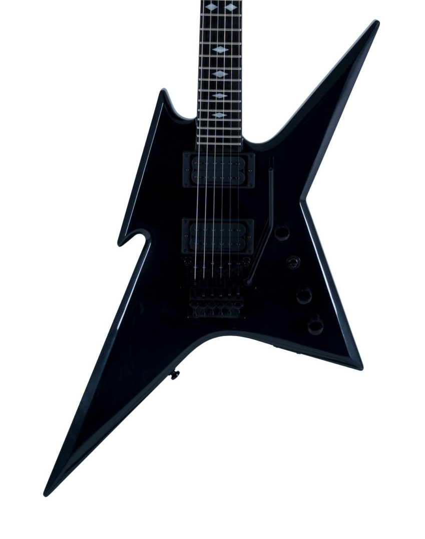BC Rich Ironbird MK1 Legacy Floyd Rose Guitar in Pearl Black