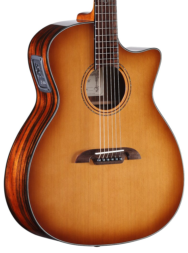 Alvarez Artist Elite AGE95CESHB Grand Auditorium Electro-Acoustic in Shadowburst
