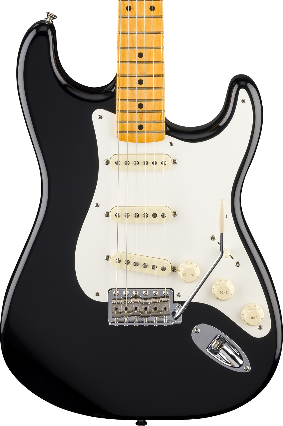Fender American Vintage II '57 Stratocaster in Black with Maple