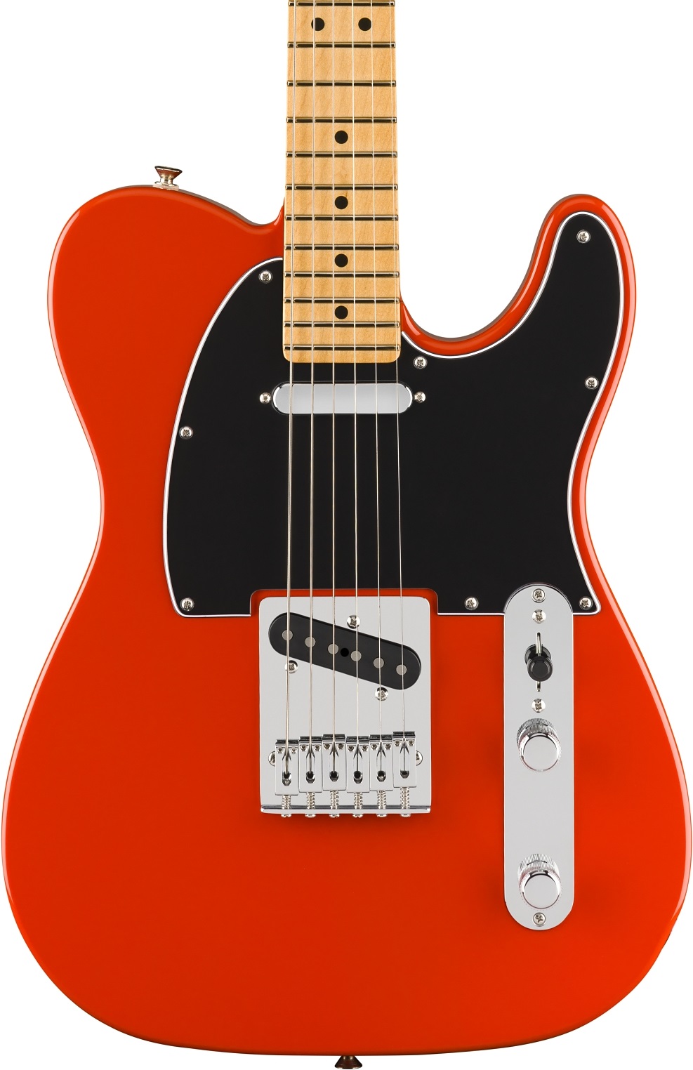 Player II Telecaster Maple Fingerboard Coral Red - Andertons Music Co.