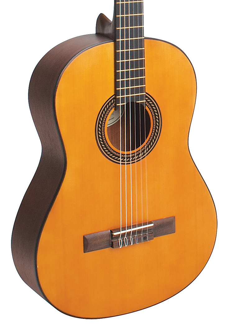 Valencia VC203 3/4 Size Classical Guitar in Antique Natural