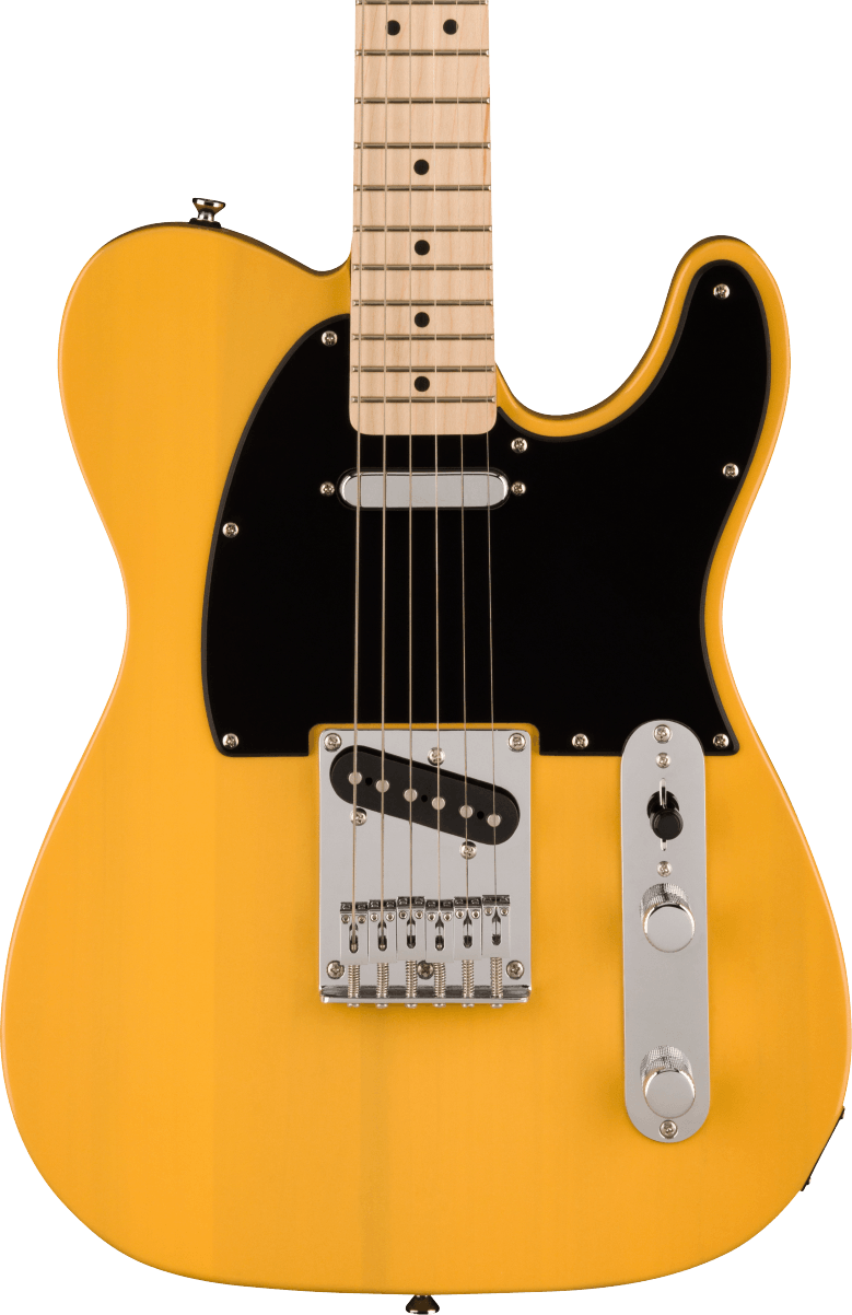 Squier Sonic Telecaster Electric Guitar in Canary Yellow