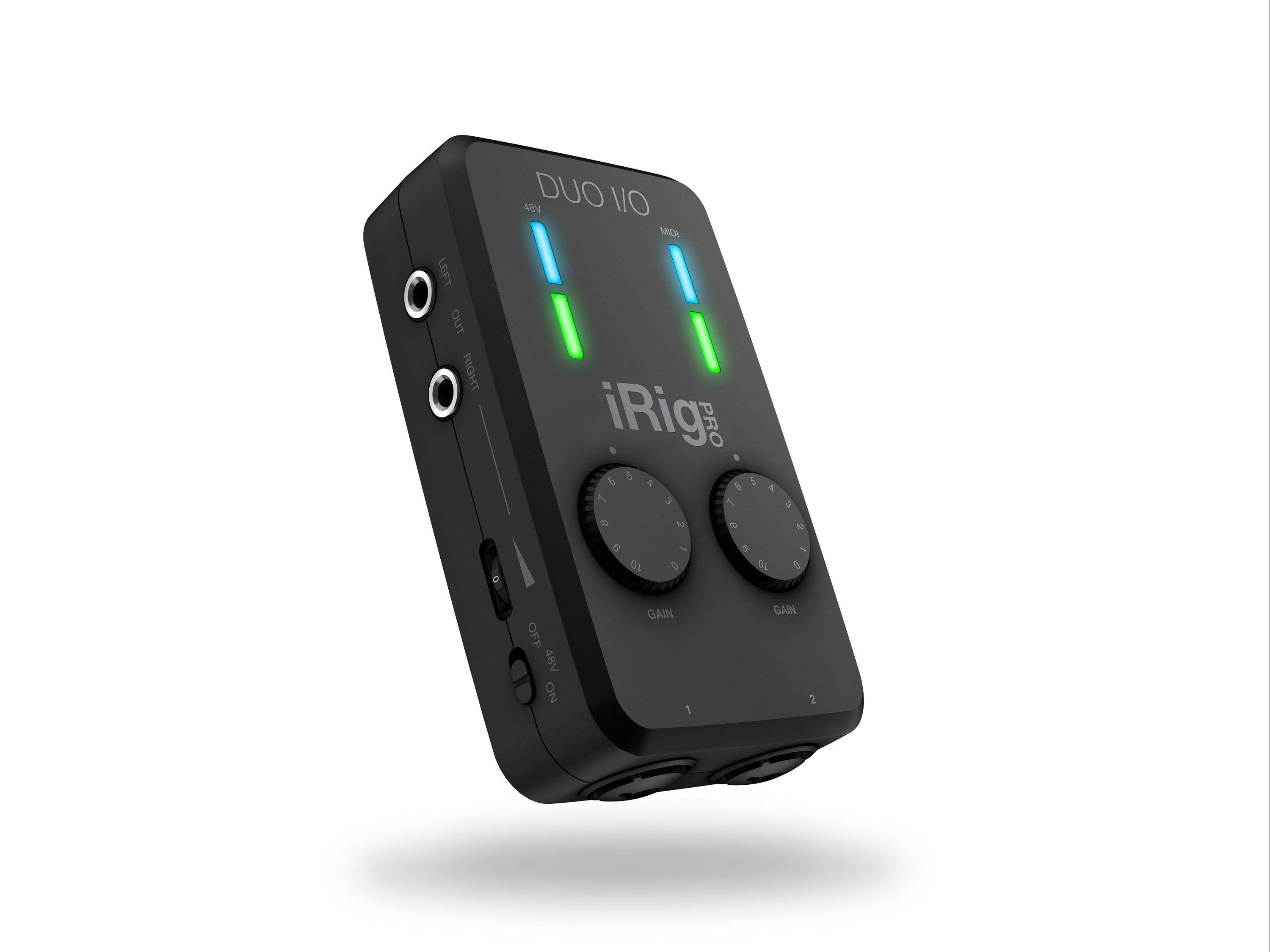 IK Multimedia iRig Pro Duo I/O Audio & MIDI Mobile Interface