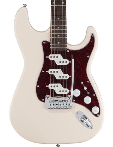 G&L Tribute Comanche Olympic White Rosewood Fretboard