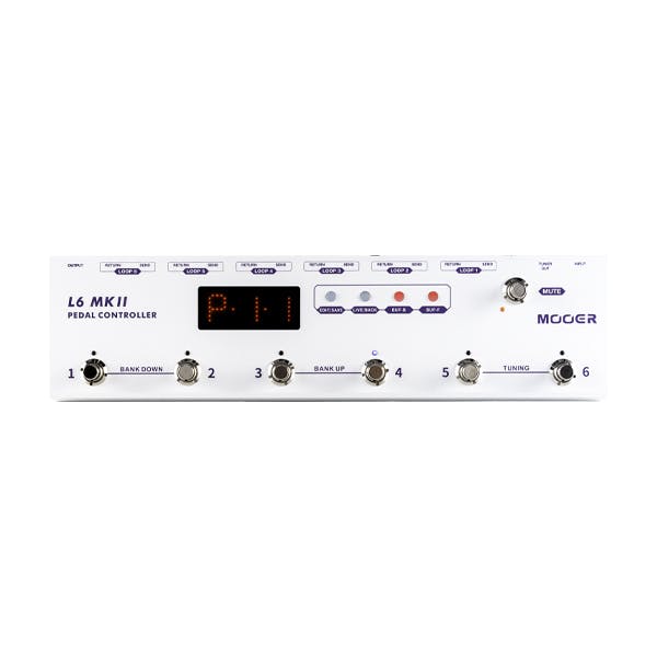 Mooer L6 MKII Pedal Controller & Switcher