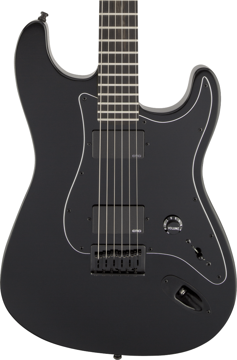 Fender Jim Root Strat in Flat Black