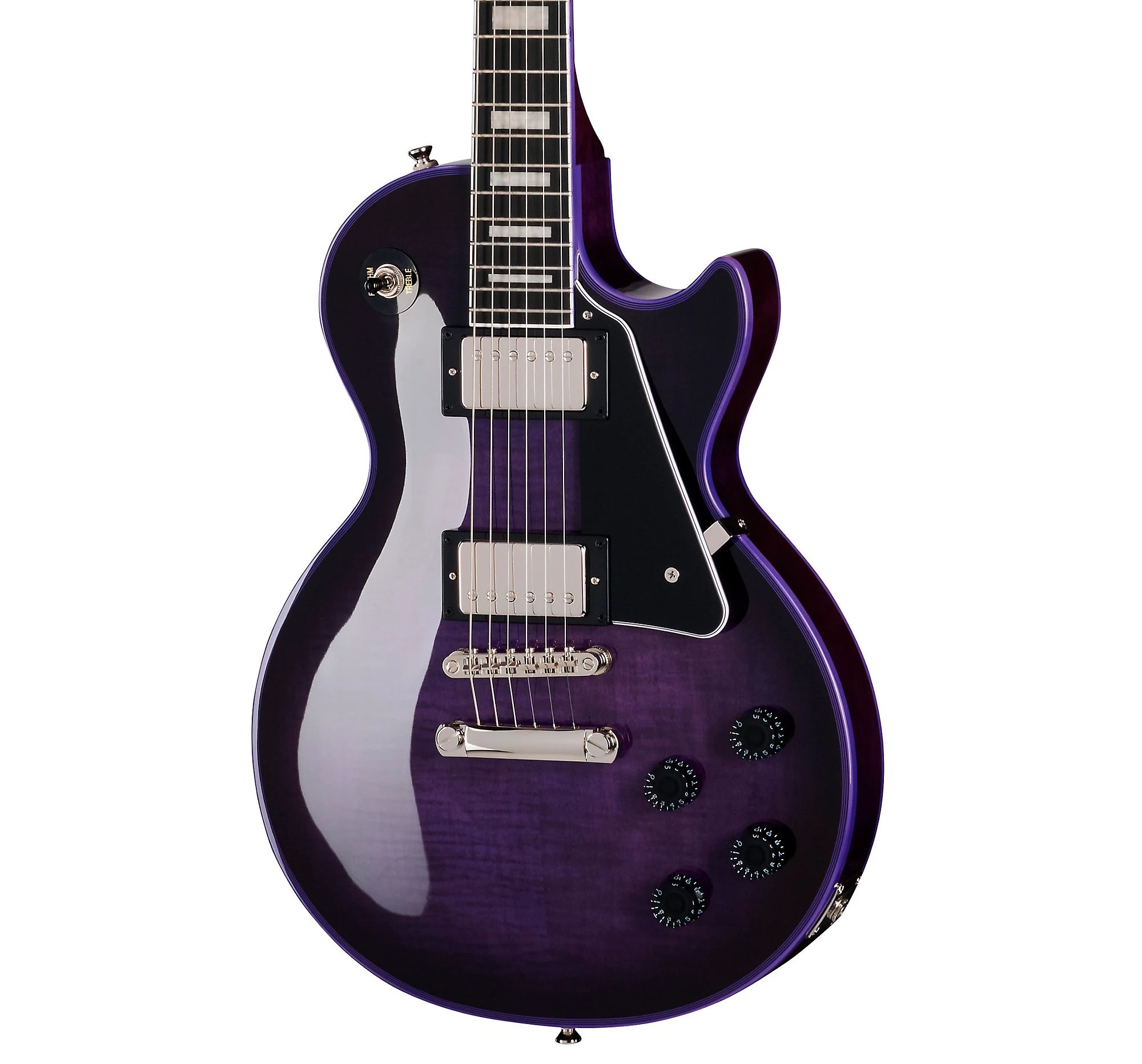 Epiphone Les Paul Plus Top パープル Epiphone Inspired by Gibson Les Paul Custom Widow Electric Guitar