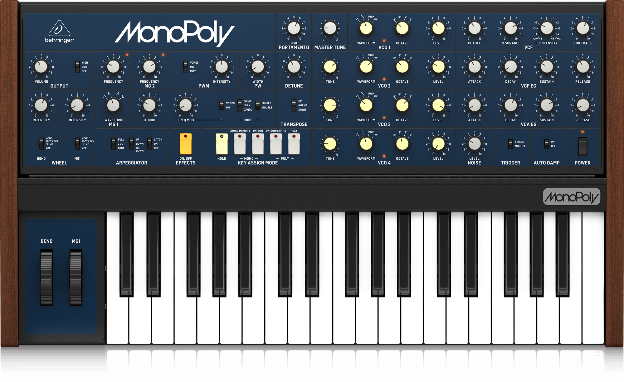 Behringer MonoPoly Analog Polyphonic Synthesizer