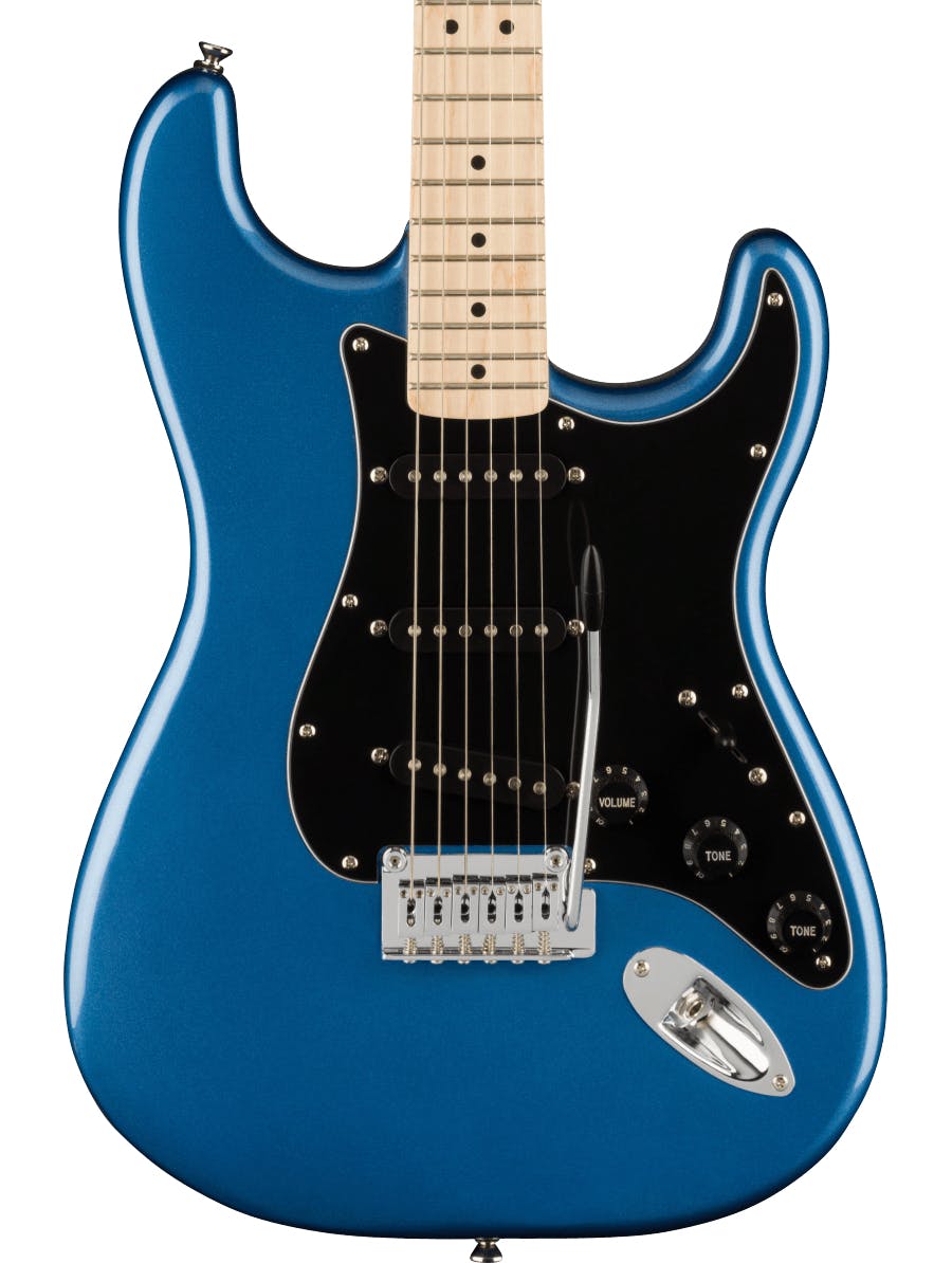 Squier Affinity Stratocaster Electric Guitar in Lake Placid Blue