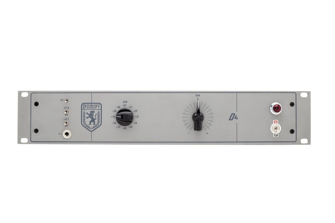 Dizengoff Audio D4 Rackmount Mic Preamp