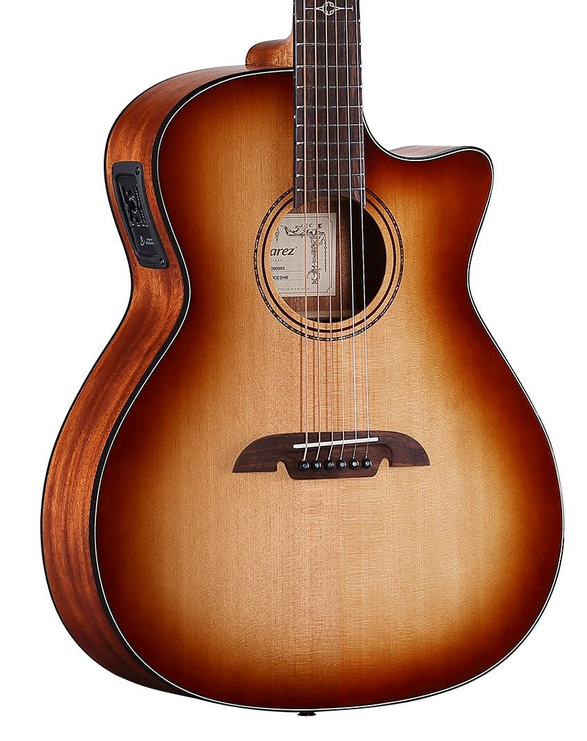 Alvarez Artist AG60CESHB Grand Auditorium Electro-Acoustic Guitar in Shadowburst