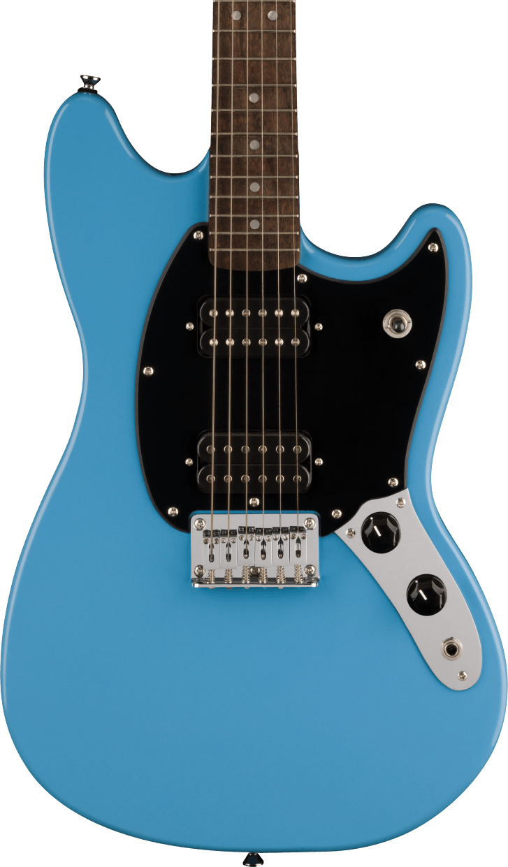 Squier Sonic Mustang HH Electric Guitar in California Blue