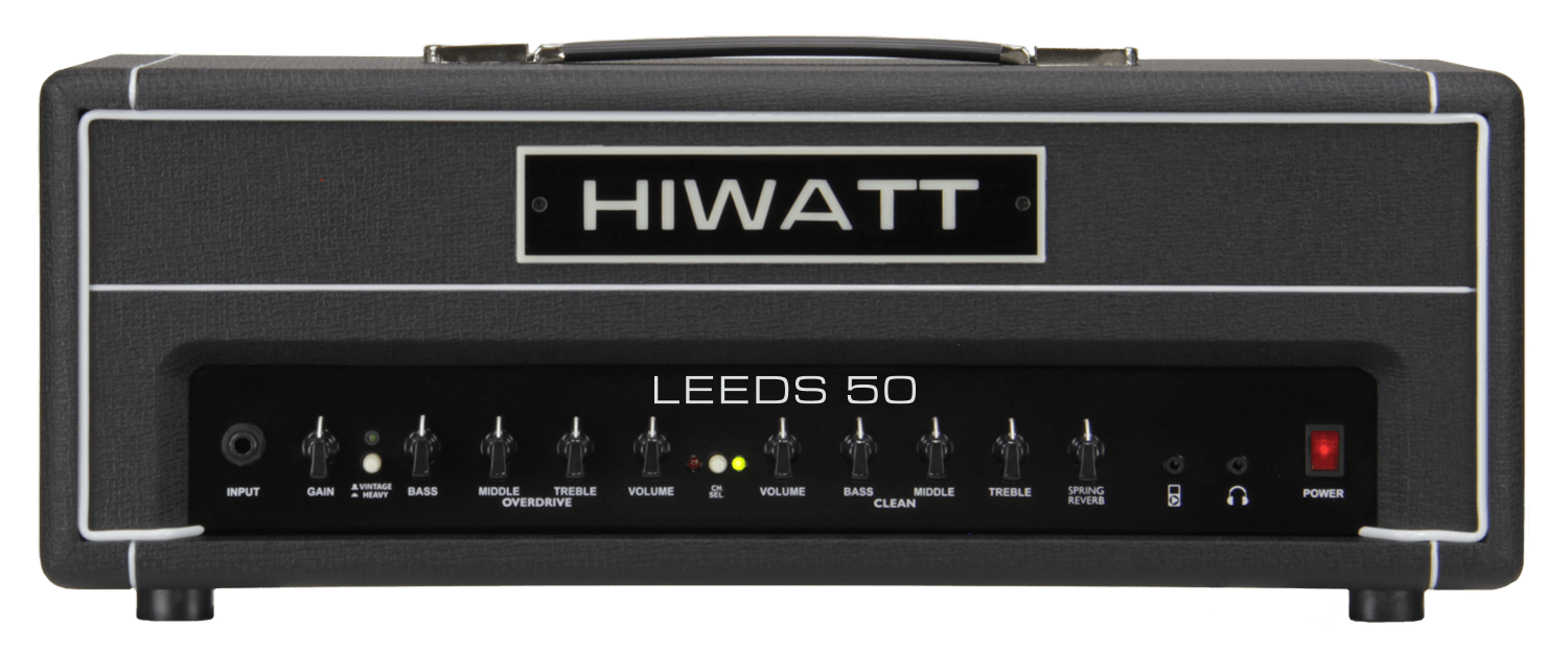Hiwatt Leeds 50w Amplifier Head with Spring Reverb
