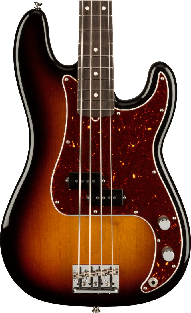 Fender American Professional II Precision Bass Guitar in 3 Tone