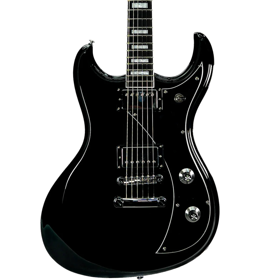 Dunable Gnarwhal DE Electric Guitar in Gloss Black