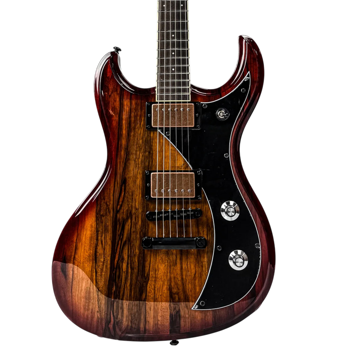 Dunable Gnarwhal DE Black Limba Electric Guitar in Tobacco Burst