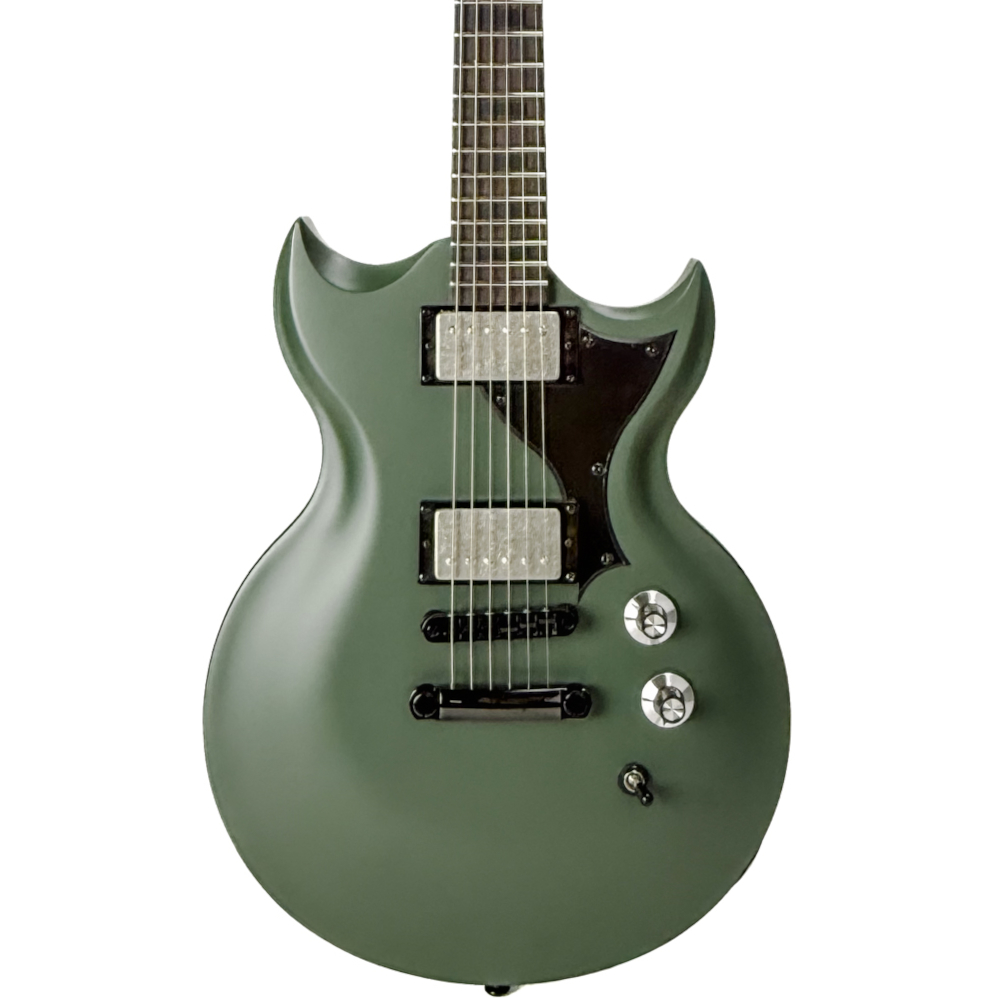 Dunable Minotaur DE Electric Guitar in Matte Olive Green