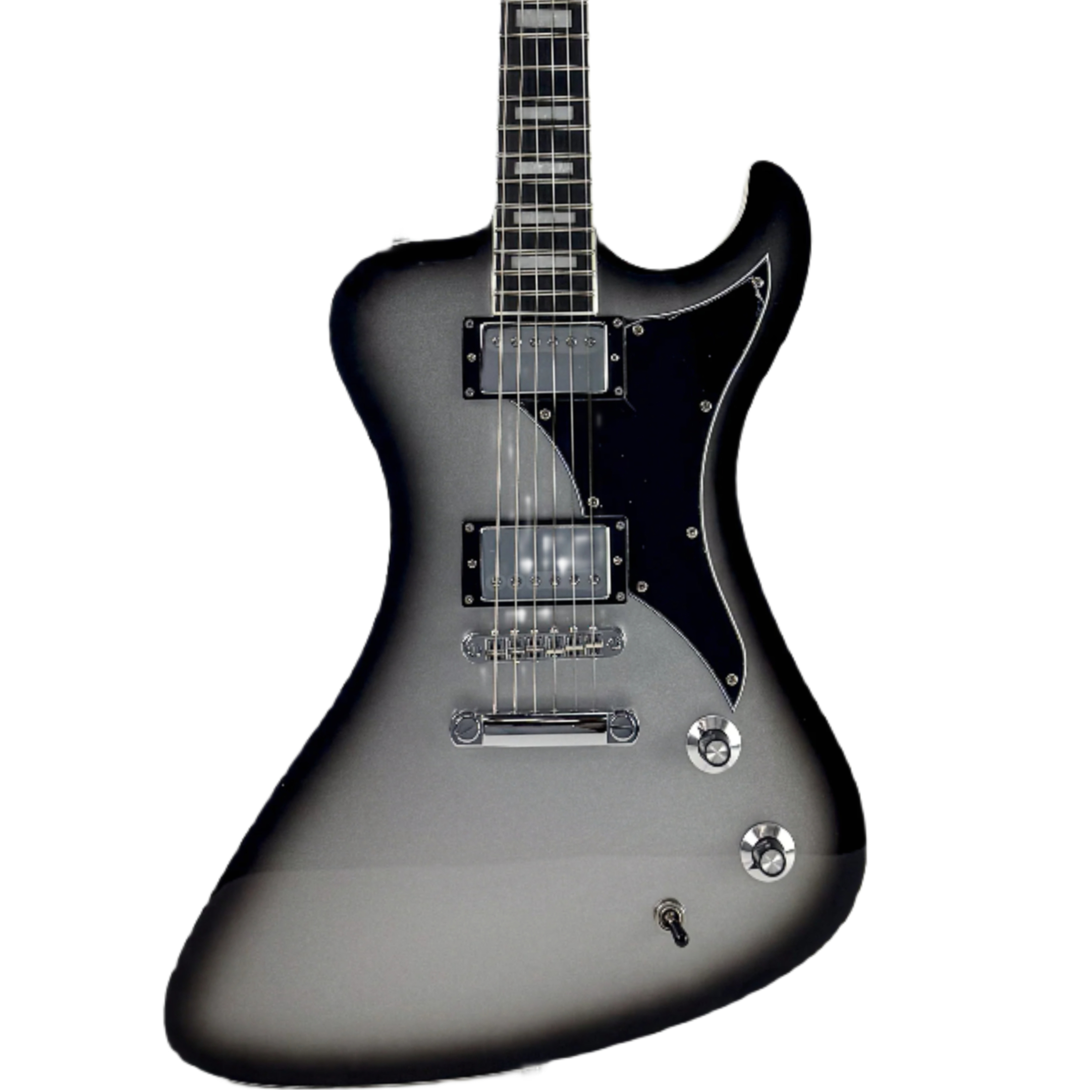 Dunable R2 V2 DE Electric Guitar in Silverburst