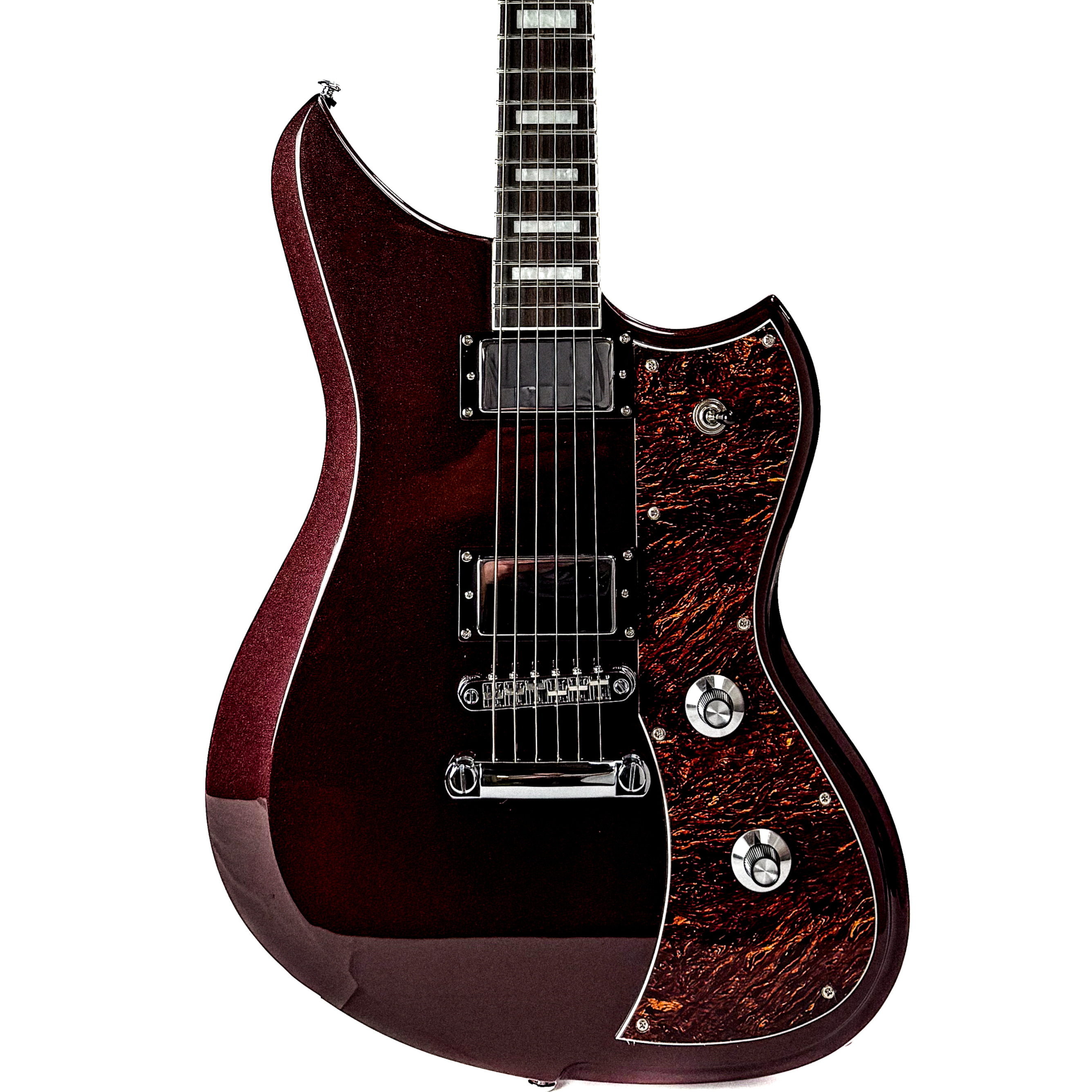 Dunable Yeti DE Electric Guitar in Oxblood Metallic