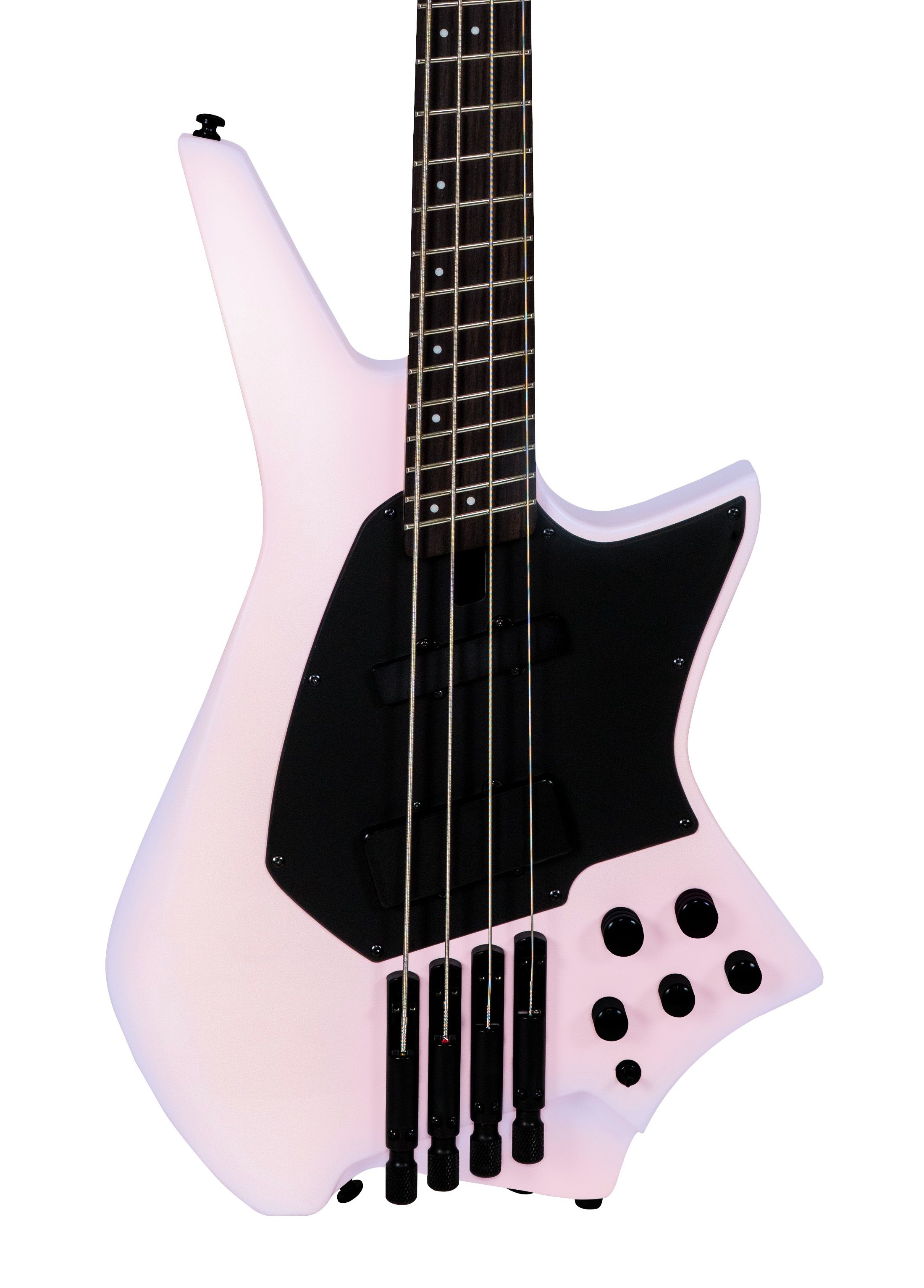 Hils HZB4 Headless Bass Guitar in Gloss Aura Pearl - Andertons