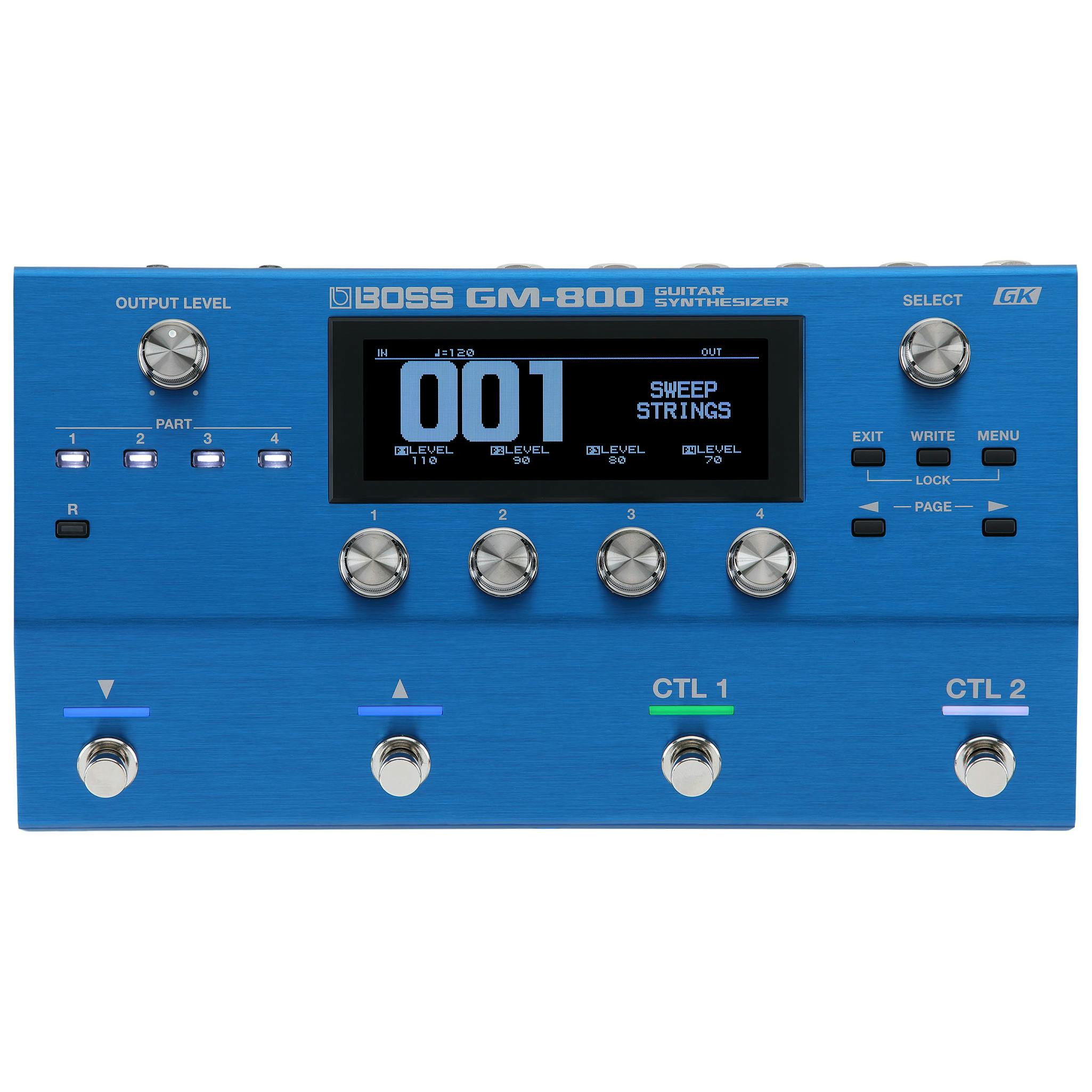 Boss GM-800 Guitar & Bass Synthesizer Pedal
