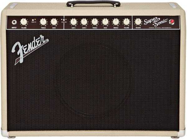 Fender Super-Sonic 22 Guitar Valve Amp Combo in Blonde