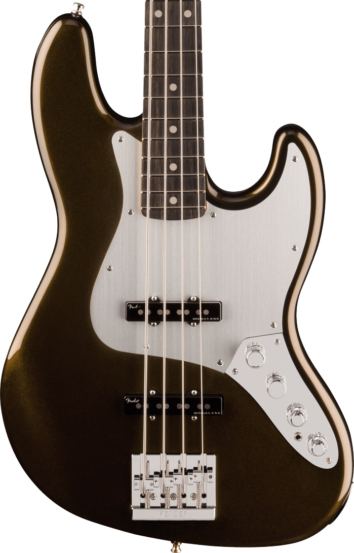 Fender American Ultra II Jazz Bass in Texas Tea Ebony Fingerboard