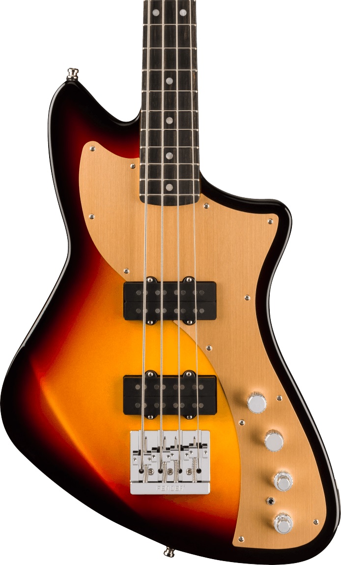 Fender American Ultra II Meteora Bass in Ultraburst Ebony Fingerboard
